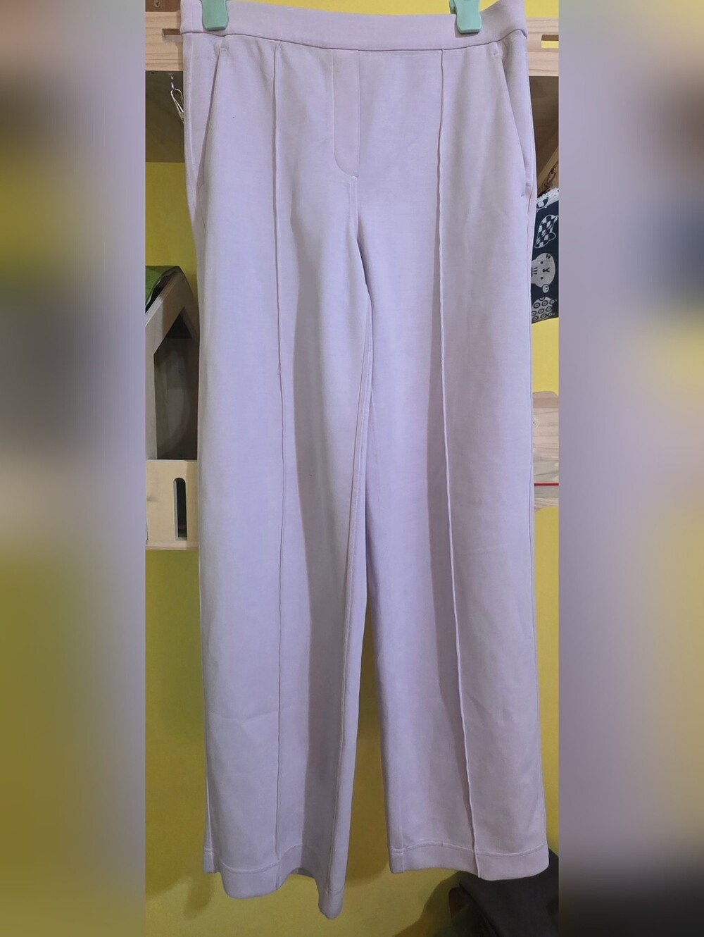 Lululemon Athletica Light Pink Wide-Leg Pants